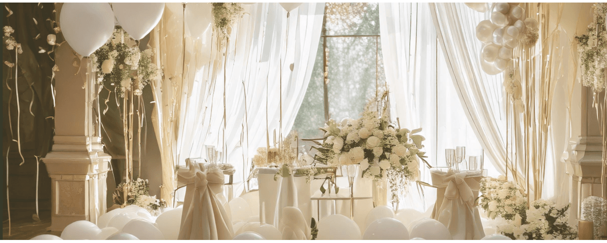 partybanner for wedding day